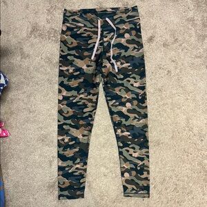 The Upside Camo Midi Leggings